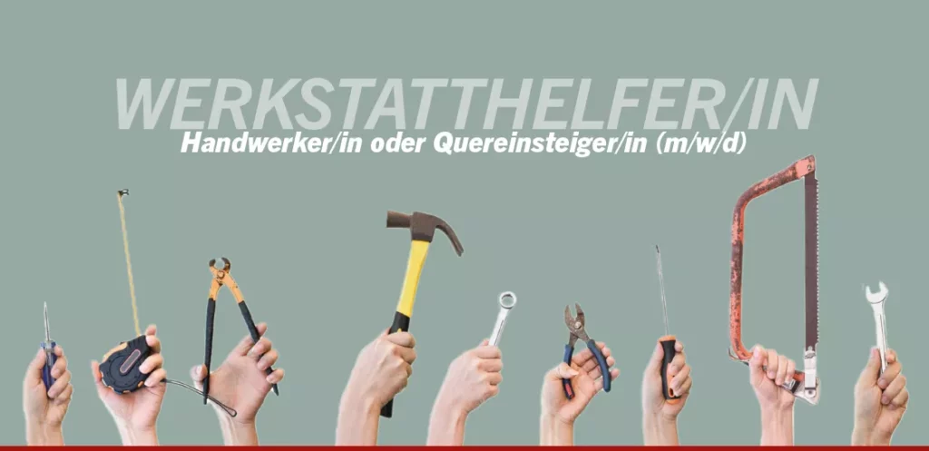 Seeßle sucht Werkstatthelfer